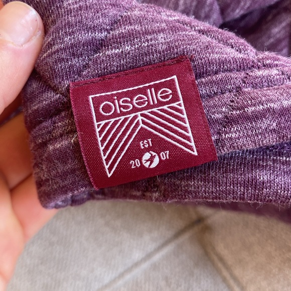 NWT Oiselle Quilted Lauren Snap Top - Picture 5 of 5